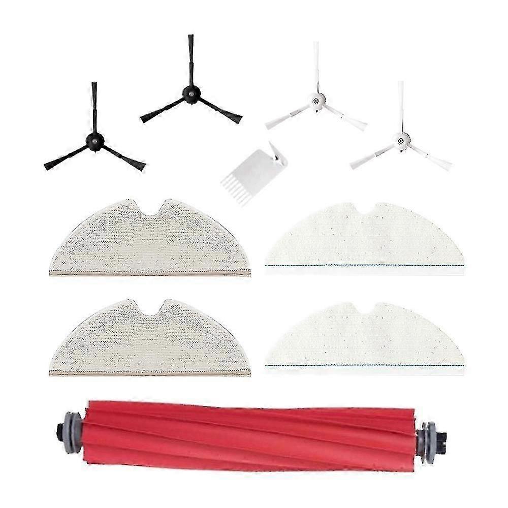 10pcs For Roborock T8/ Q7 Max / Max+ Robot Main Side Brush Mop Cloth