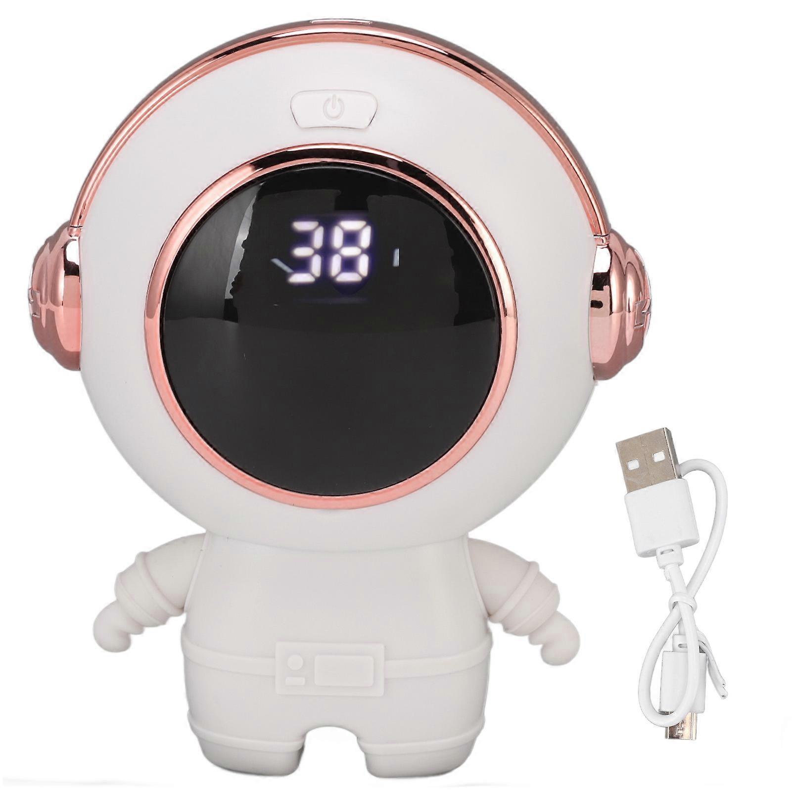 Small USB Rechargeable Hand Warmer with Digital Display for Office or Travel