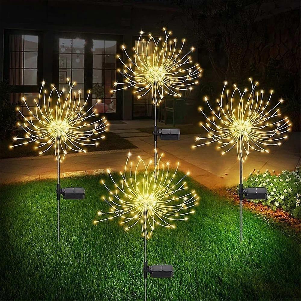 Solar LED Firework Light - 200LED Outdoor Decoration