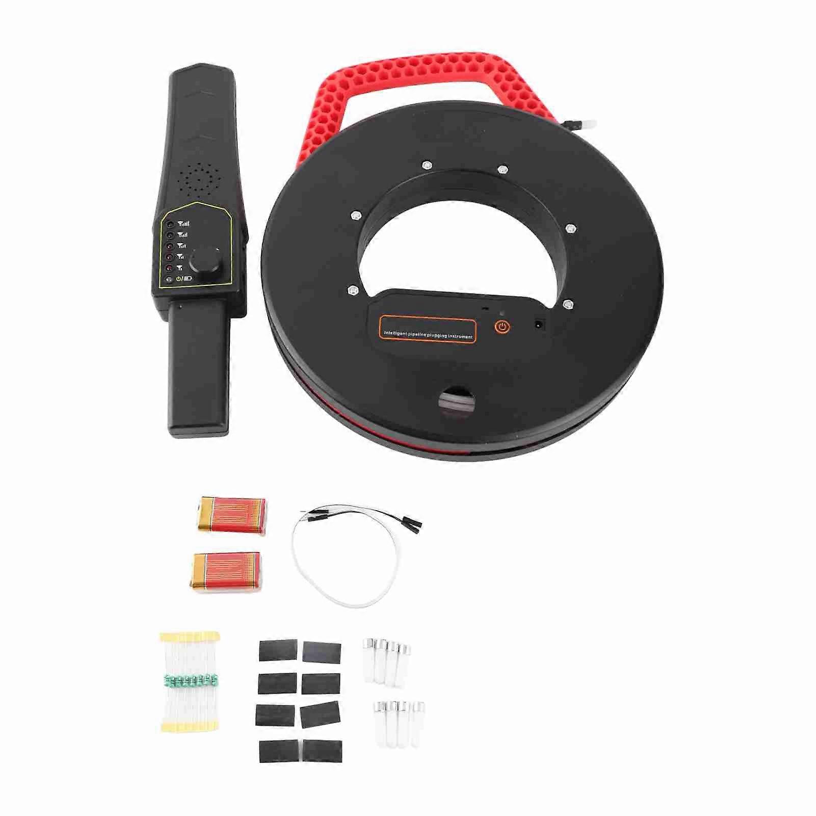 ZHENBING 20M Water Pipe Plugging Blockage Detector Wall Pipeline Blocking Clogging Scanner Finder