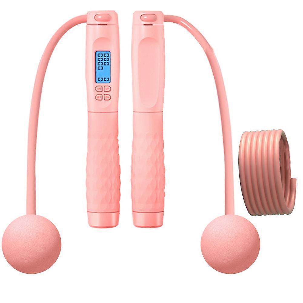 Weighted Jump Rope for Fitness, with Calorie Counter, Speed Skipping Rope forWorking out, Exercise
