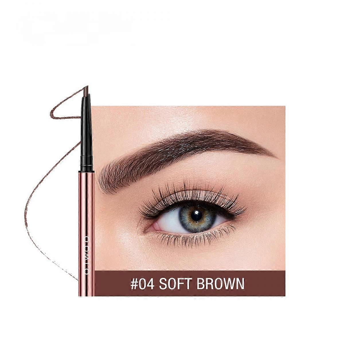 Precision Brow Pencil Ultra Fine Long Lasting Dual-use Eyebrow Pencil With Brush