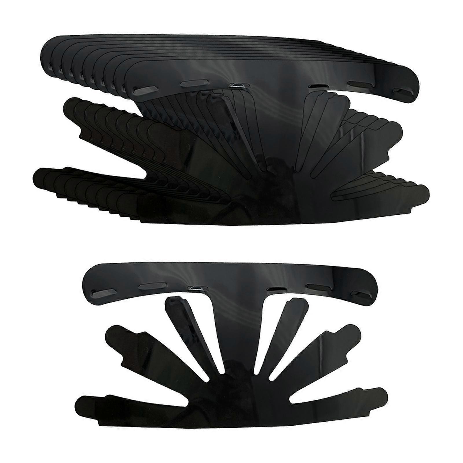 10 Pieces Baseball Cap Shaper Inserts Flexible Lightweight Hat Liner Support