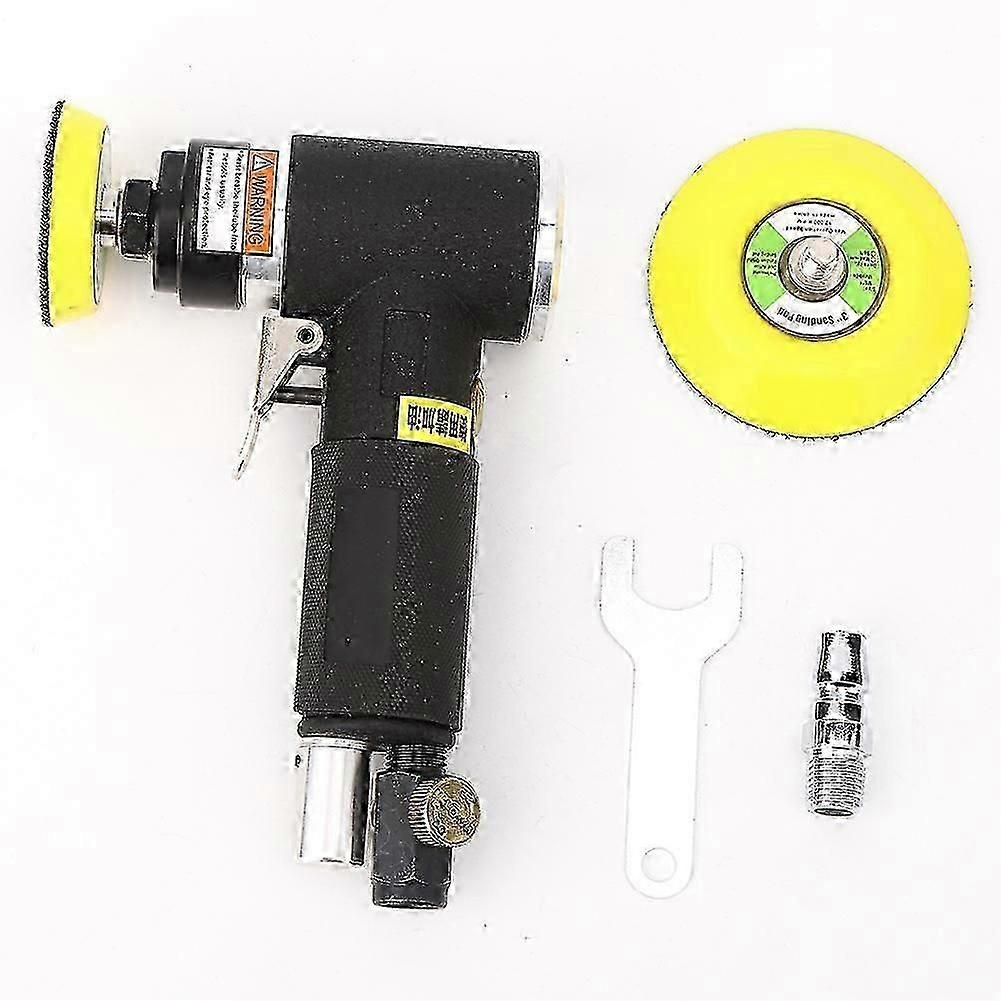 AT-1500-2 Pneumatic Angled Sander Polishing Machine Eccentric Grinding Tools 90 Degree