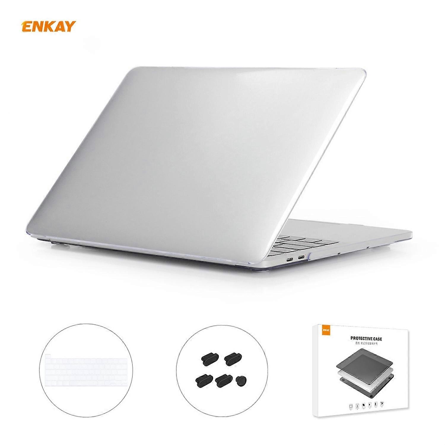 For MacBook Pro 16.1 A2141 EU Version 3 in 1 Crystal Case For MacBook Pro 16 inch A2141 (with Touch 