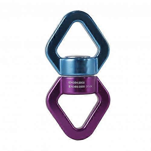 30KN Rock Climbing Swing Swivel Aluminum Triangle Rope Swivel Joint 360 Degree Rotation Hammock Yoga Dance Swing Swivel