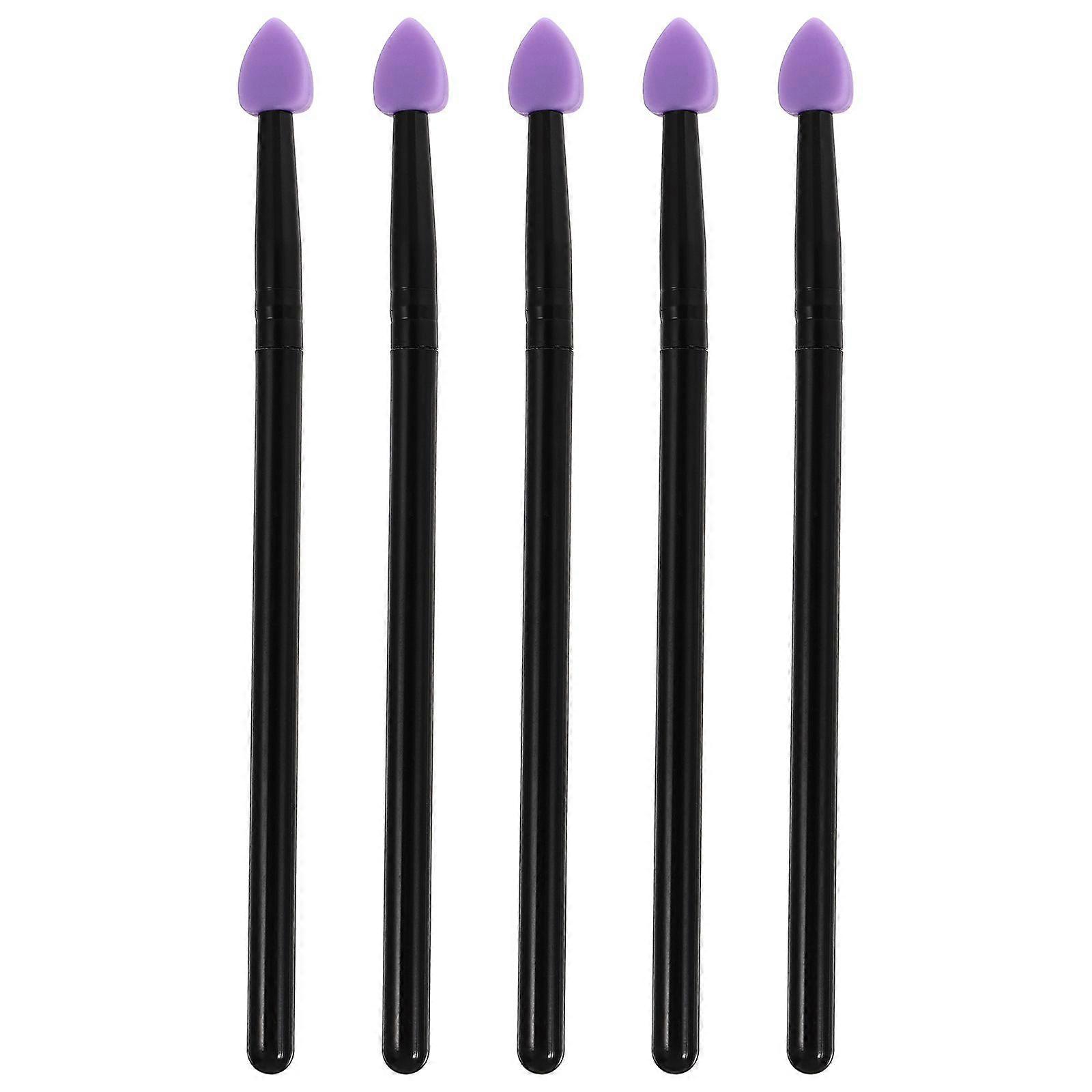 5PCS Silicone Eyeshadow Makeup Brush Multi-function Eyeshadow Cosmetic Brush