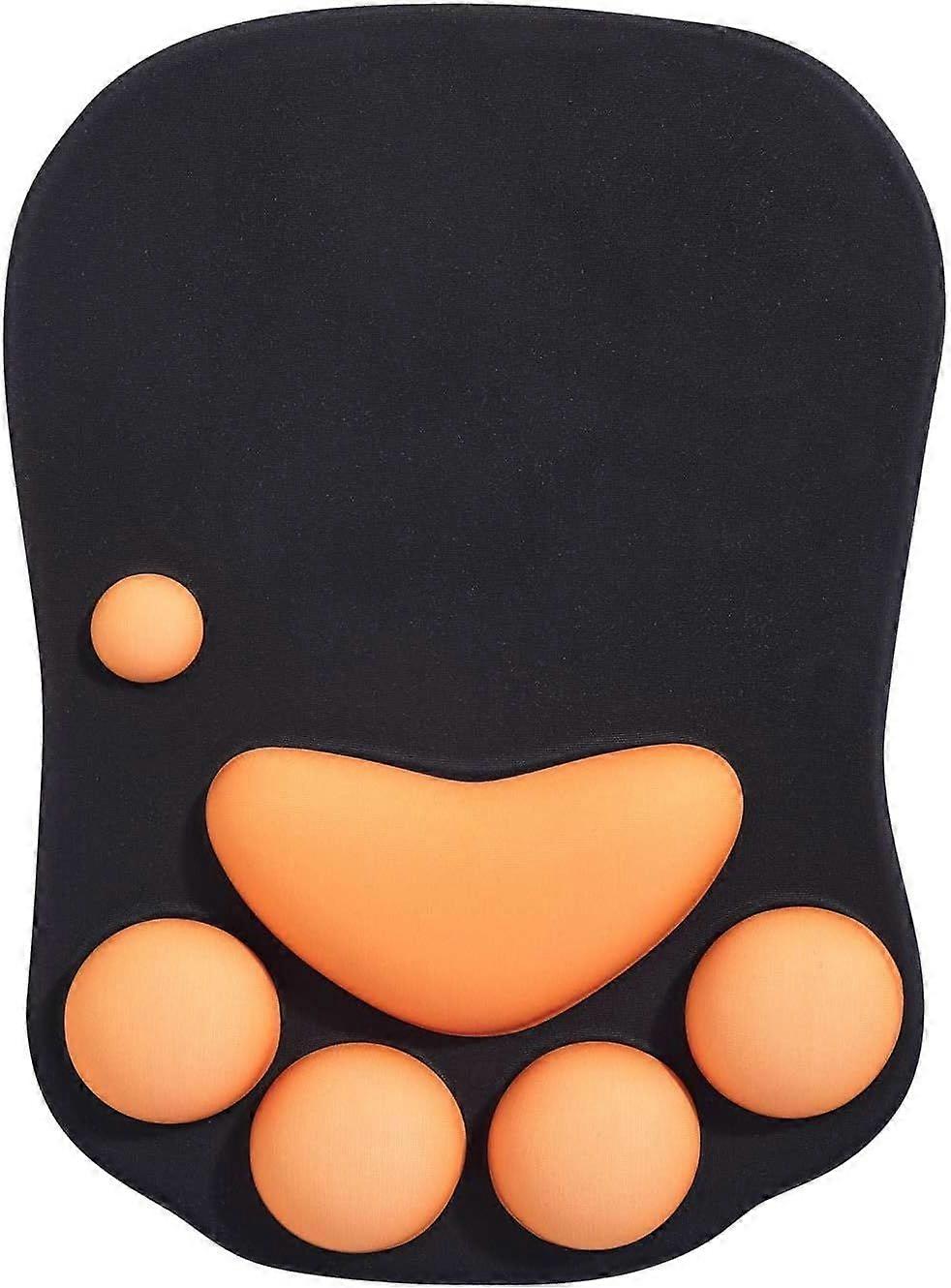Mouse Pad with Wrist Rest, Ergonomic Mouse Pad, Mouse Pad, Silicone Gel Mouse Pad, Non-Slip Base