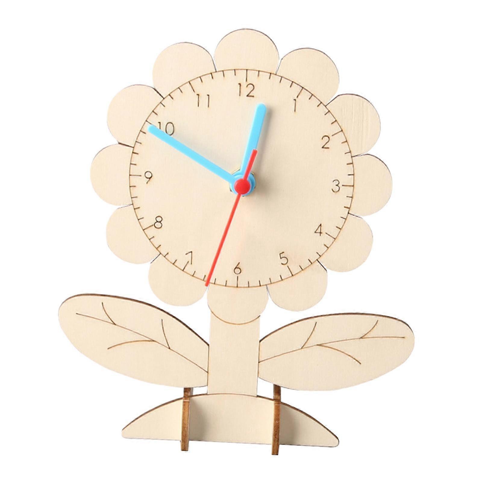 Science Experiment Kits DIY Clock Model Crafts Educational Model Stem for