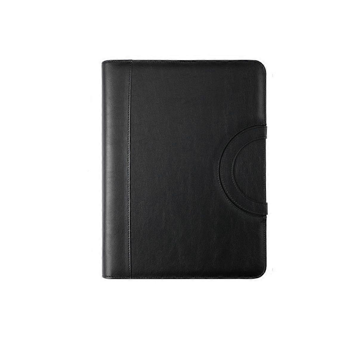 Portable Business Padfolio Portfolio Case Contract File Folder A4 Conference Folder PU Leather Port