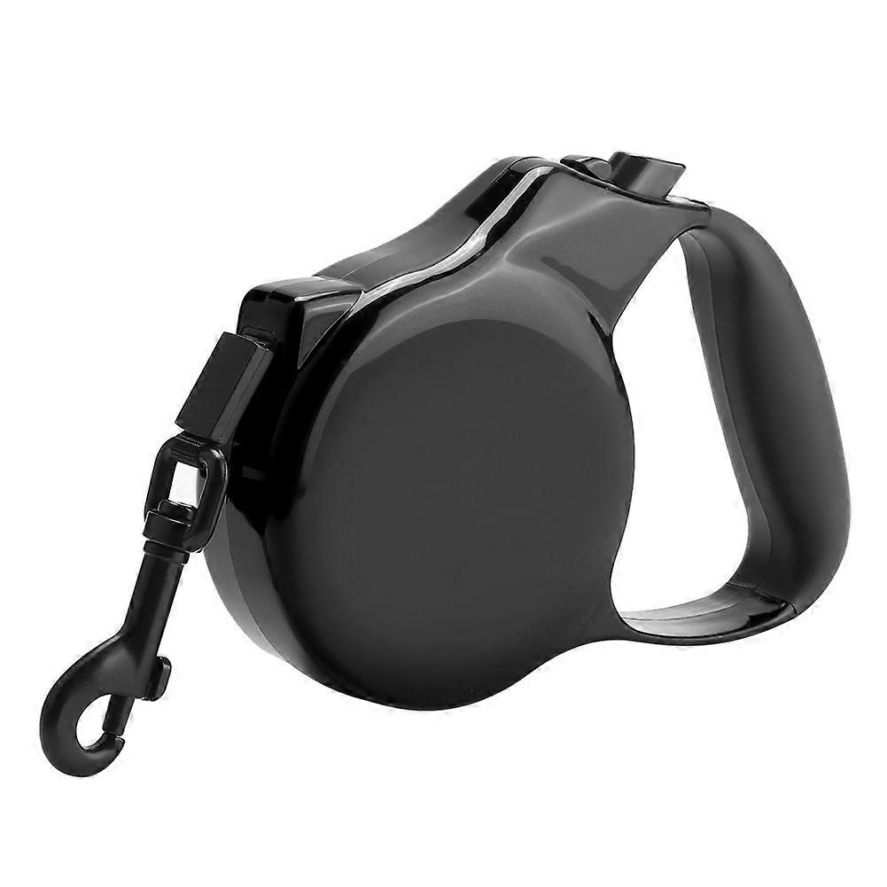 Black S Automatic Retractable Pet Dog Leash and Collar