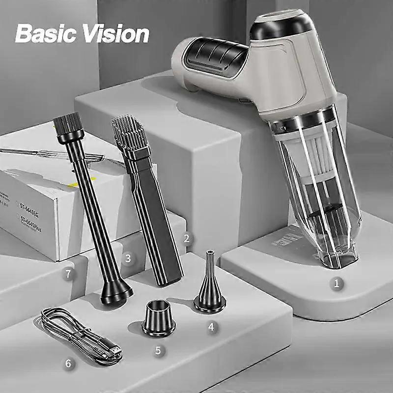 Car Vacuum Cleaner Wireless Handheld Mini For Home Car Accessories Desktop Keyboard Auto Cleaning Portable Robot Vacuum Cleaner