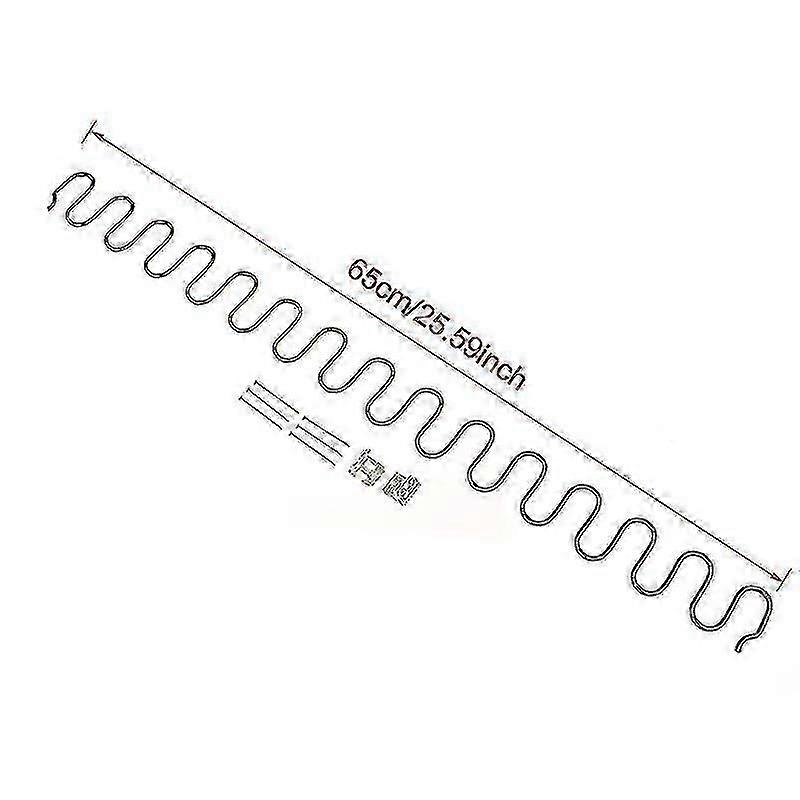 交換用ソファチェアスプリングスプリングクリップ付き、45/50/60/65 / 70cmロングレスソート-G