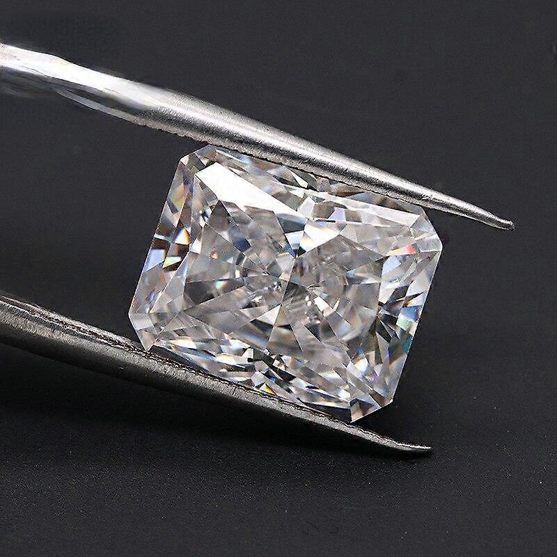 Cellacity High Quality Radiation-cut Pillow Moissanite Loose Gemstone 0.5-10CT D Color VVS1 passed the diamond test and obtained the GRA certificate