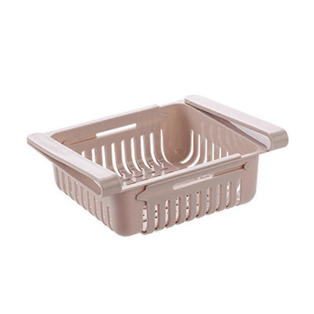 decorations home Retractable Kitchen Fridge Slide Under Shelf Drawer Box Rack Holder
