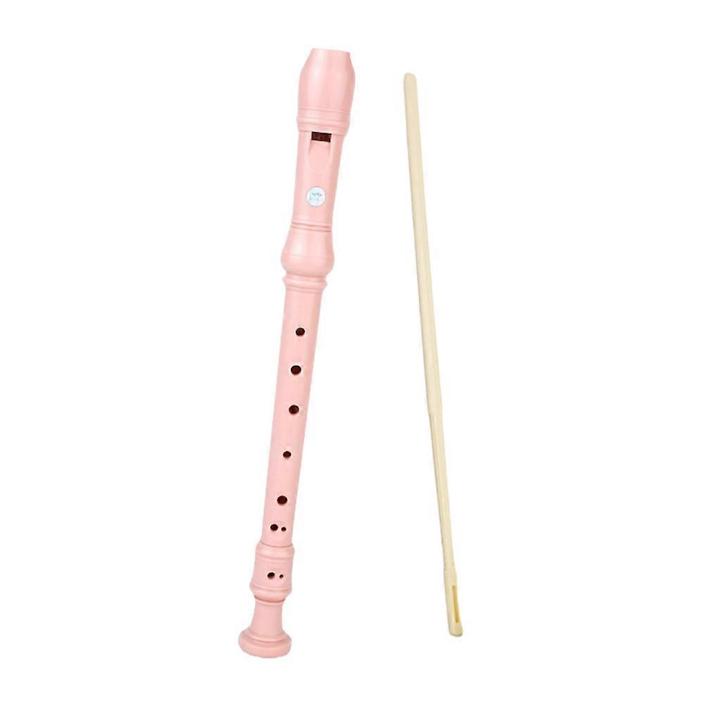 8-Hole Soprano Recorder Instrument High Pitched C-Tone Flute Soprano Recorder Clarinet with Cleaning