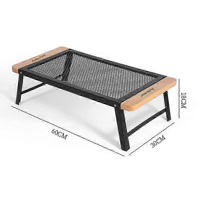 木材とステンレス鋼のポータブル木製折りたたみテーブル、屋外キャンプ場、旅行、ピクニック、コンパクト、ミニデスク