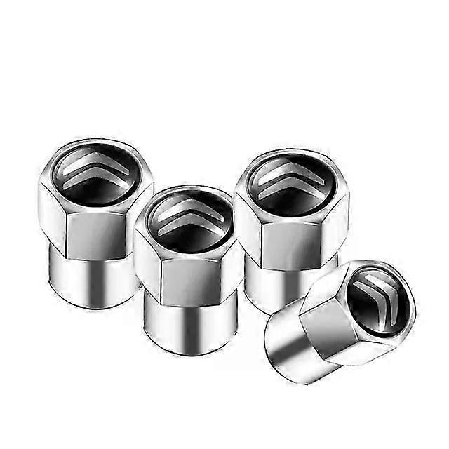 4pcs Car Tire Valve Caps For C3 C4 C5 C3-XR DS4 DS Nemo Jumpy Car products Accessories MAXP