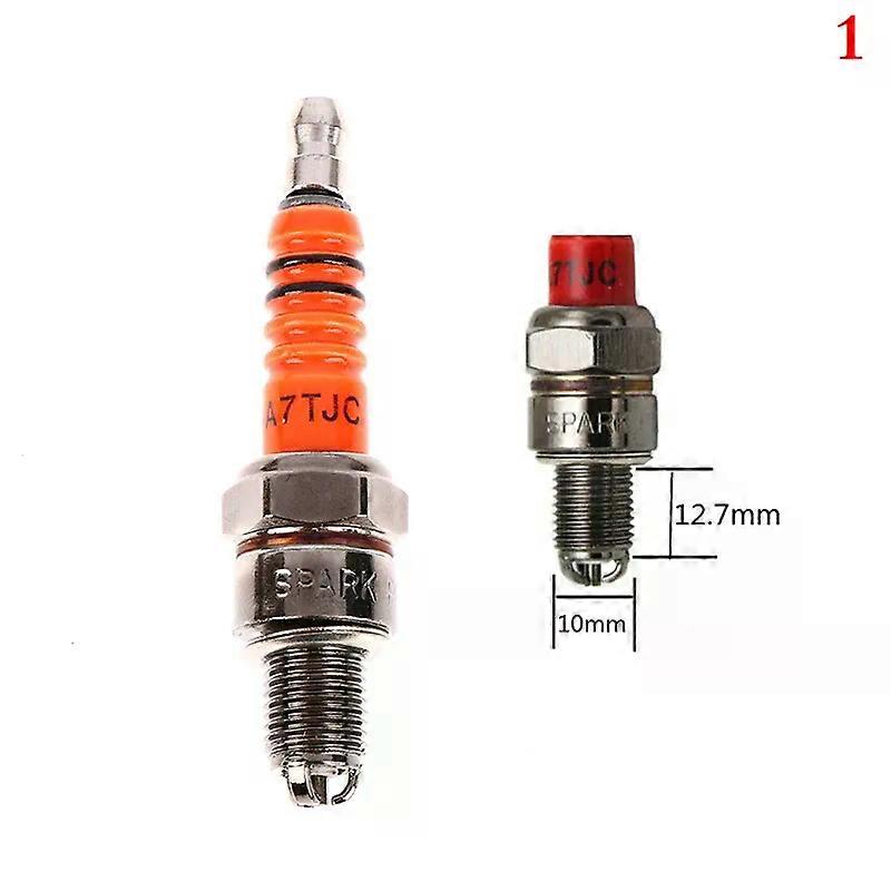F7TC Spark Plug L7T DLS Spark Plug compatible for Generator Lawnmower Tractor Rototiller Water Pump Go Kart Farm Machinery Parts