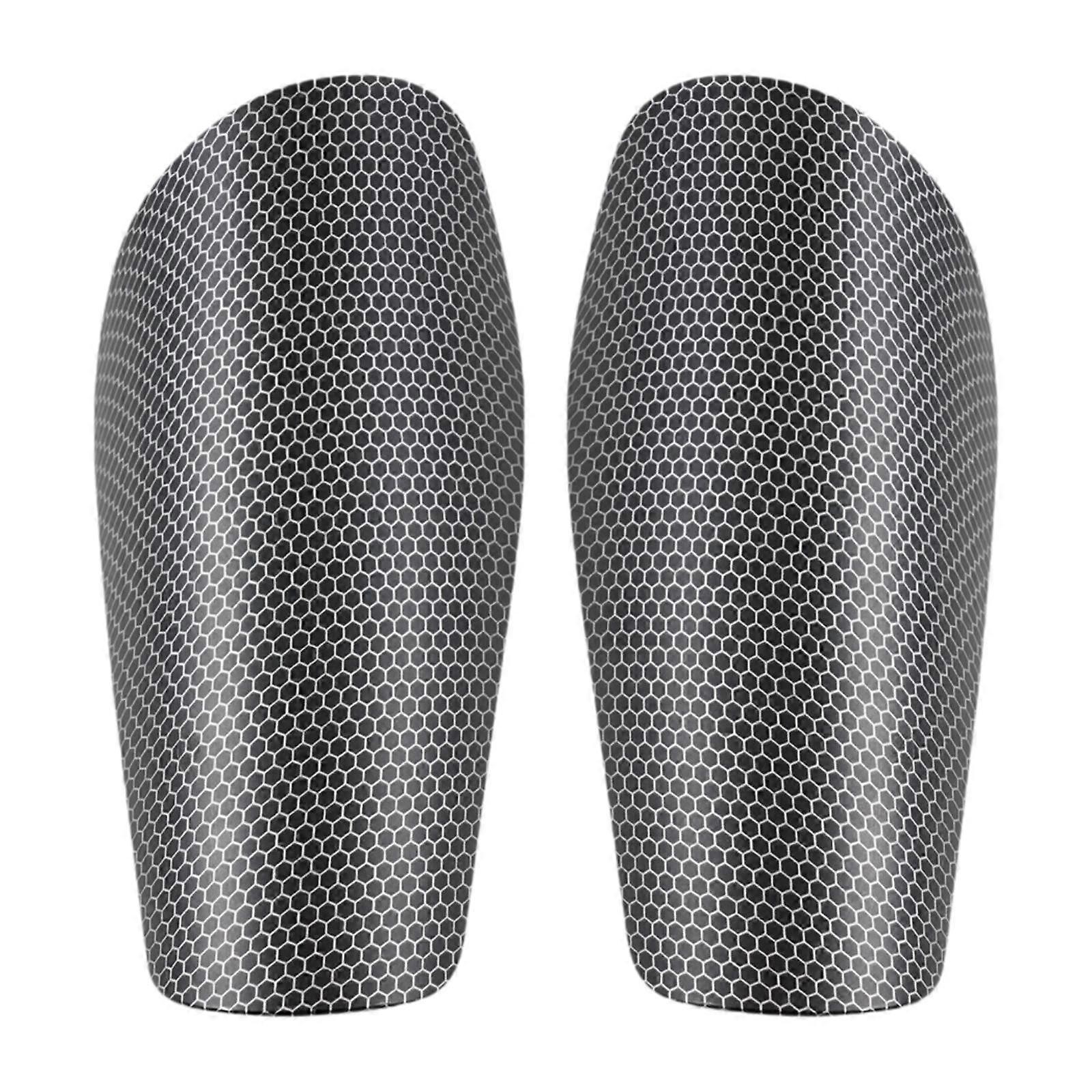 2x Soccer Shin Guards Comfortable Lightweight Protector Football Shin Pads