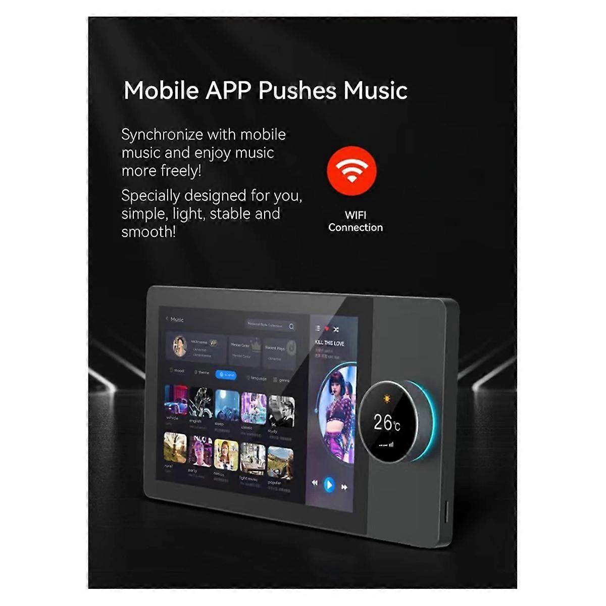 Tuya Panel Control Wifi Zigbee Devices Tuya Zigbee Gateway Build in 6 Inch Nspanel Tuya Smart Home Control Panel A