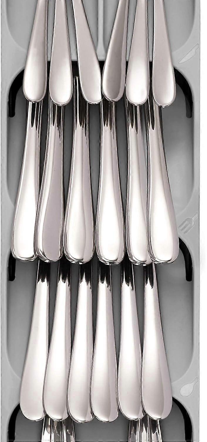 Compact Cutlery Organizer Kitchen Drawer Tray