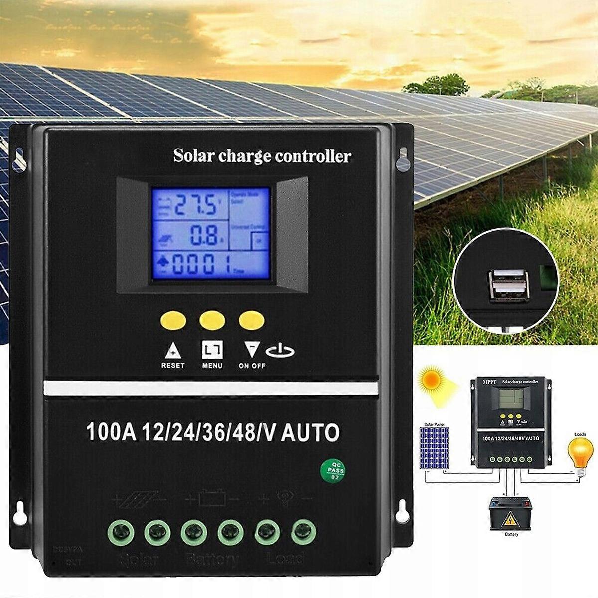 60a Solar Mppt Controller Photovoltaic Panel Charging Controller