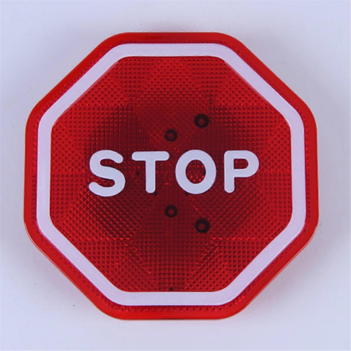 Parking Garage Flashing Stop Sign, Garage Parking Sign