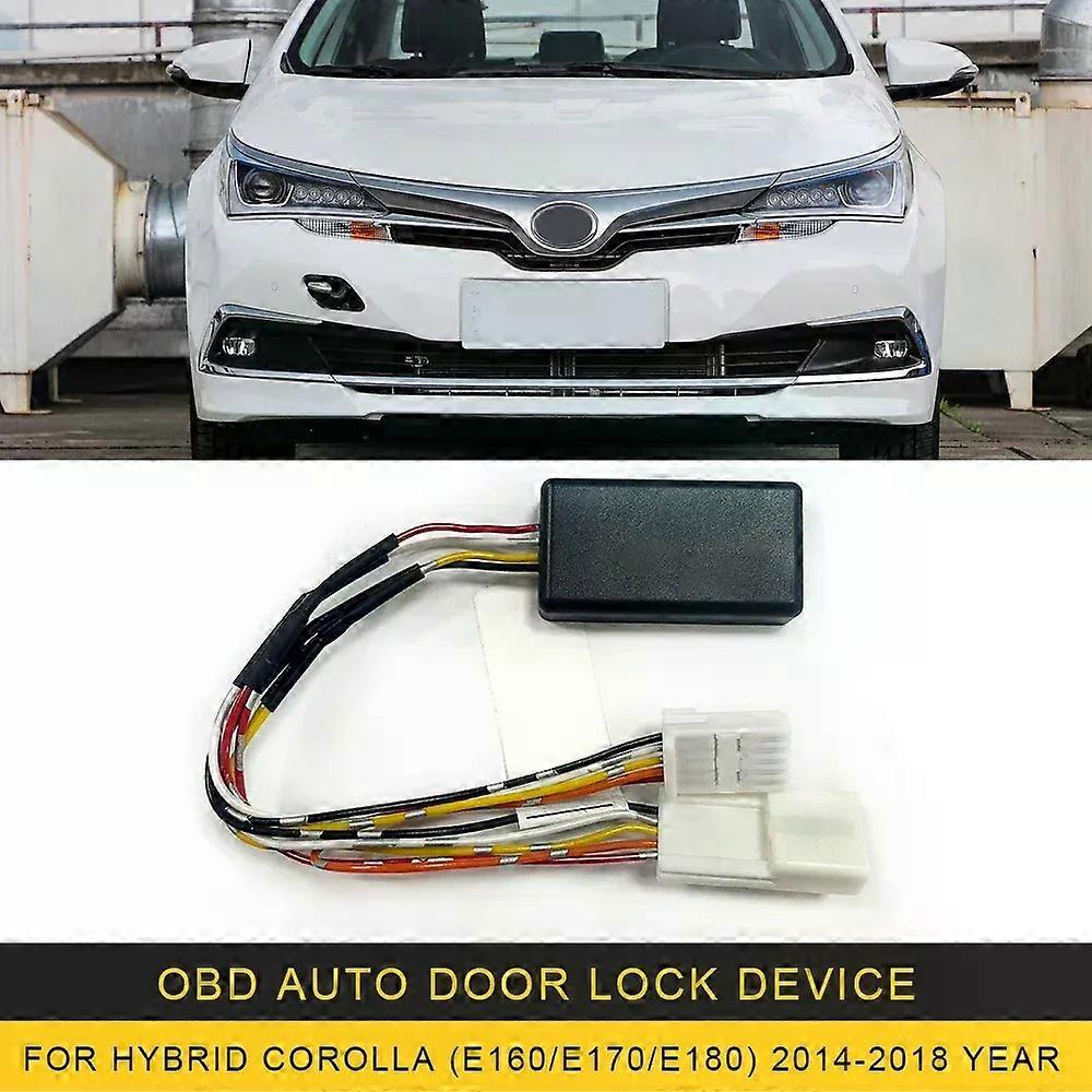compatible for Toyo-ta Corolla E140 E150 E160 E170 E180 E210 Auto OBD Speed Lock Window Lifter Car Door Close Device Automatic Unlock Device