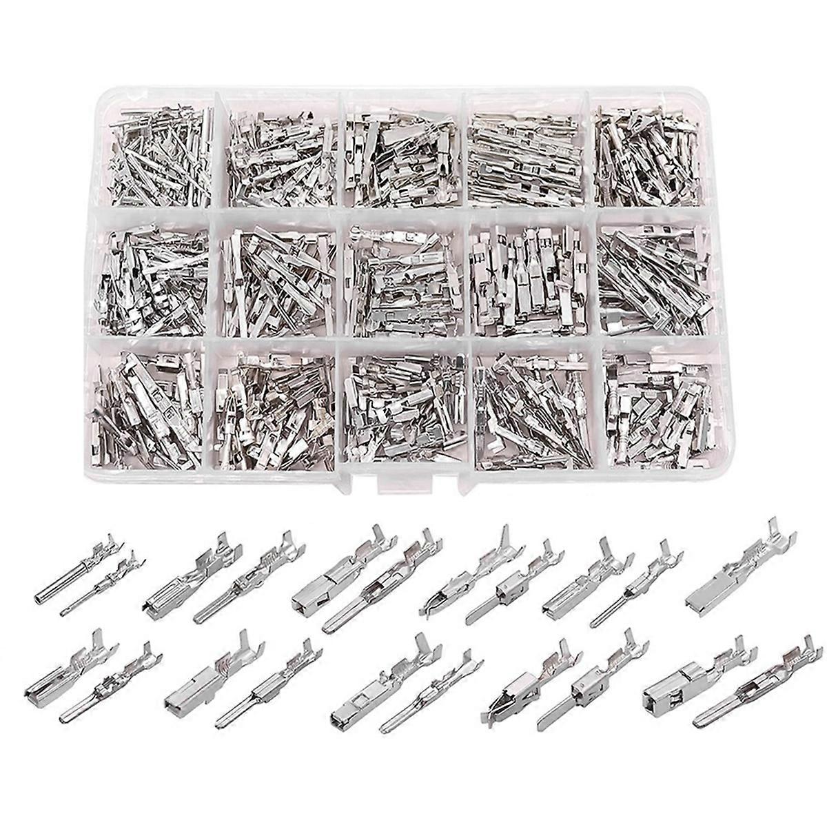 290PCS Automotive Wire Terminal Pinconnector 1-3.5mm
