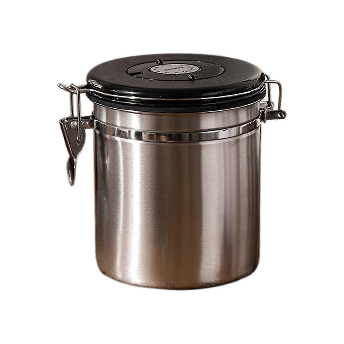 Coffee Canister Airtight Bean Container Storage Box 1.5L As Shown