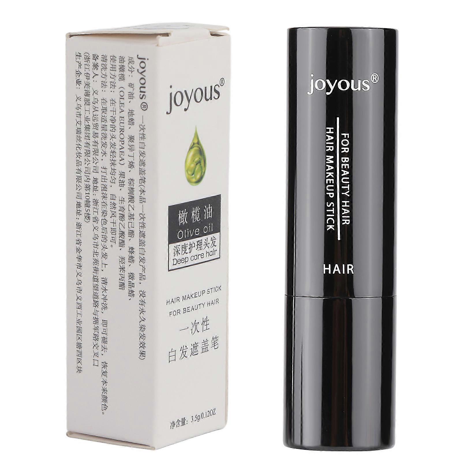 Stylo de coloration pour cheveux, rouge à lèvres temporaire, teinture pour cheveux, coloration des cheveux blancs, maquillage DIY, bâton de café