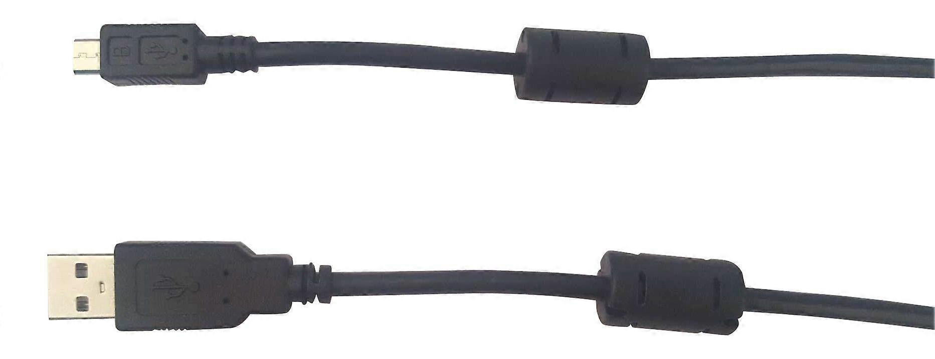 MC002470 USB Cable, with Ferrite Beads, USB Type A Plug, Micro USB Type B Plug, 500 mm, 19.7 inch, USB 2.0