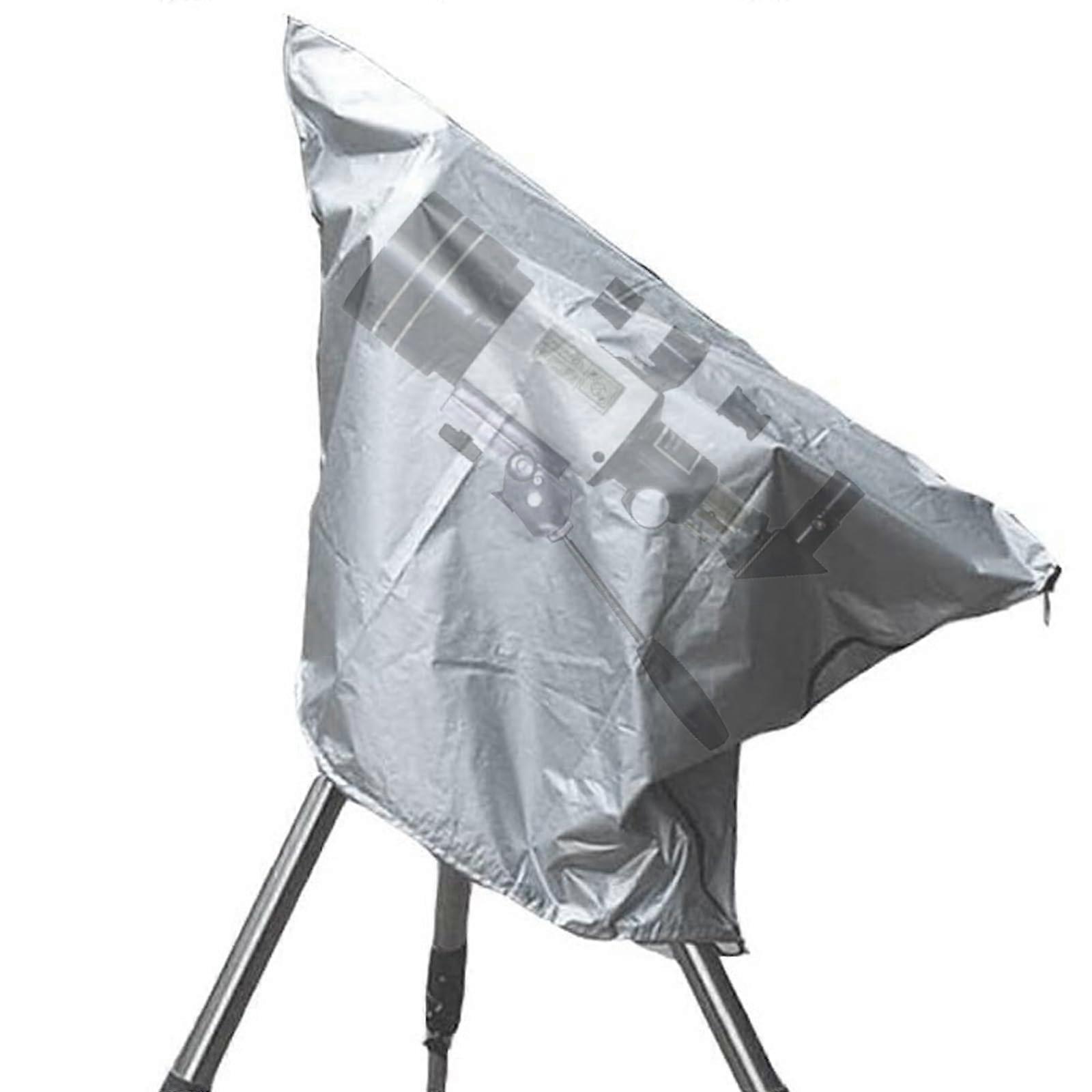 Telescope Cover Outdoor Sun Protective with Adjustable Drawstring, Dust Cover(Silver,39 30in)