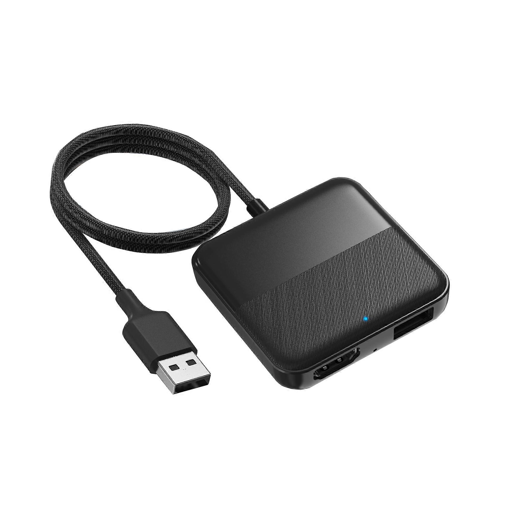 Car TV Mate PRO -Stick Converter,HDMI & CarPlay Wireless Android Auto Adapter, No Latency