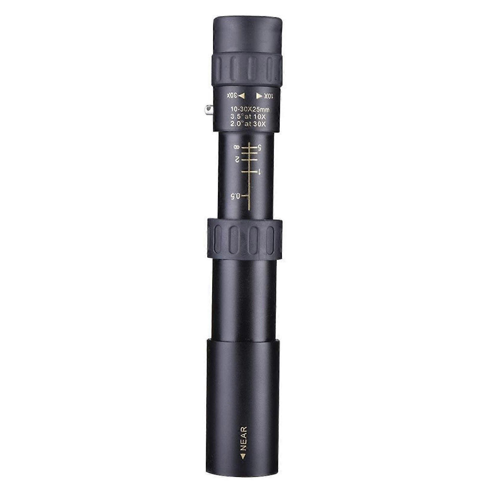 Monocular handheld zoom optical monocular telescope outdoor travel bird watching camping goggles 10-30X25
