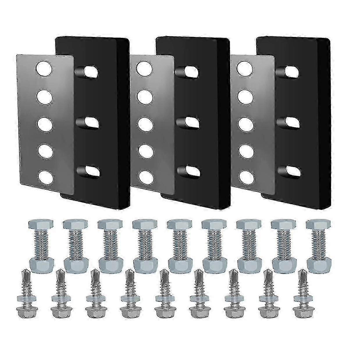 Snow Blower Impeller Modification Kit - 1/4inch 3-blade Universal, For Modifies 2-stage Machine