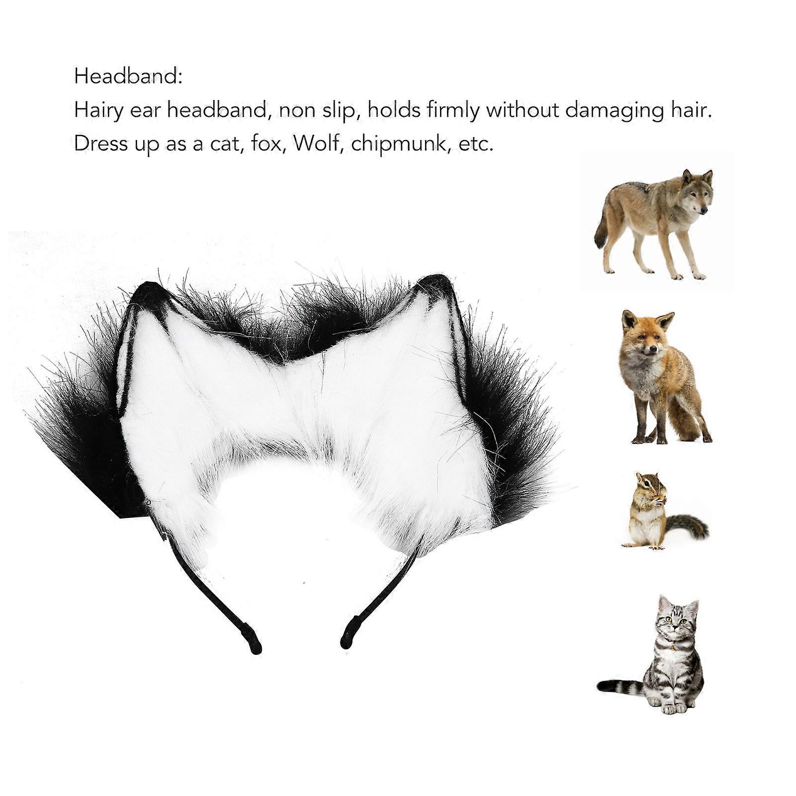 Faux fur, wolf, fox tail, cosplay