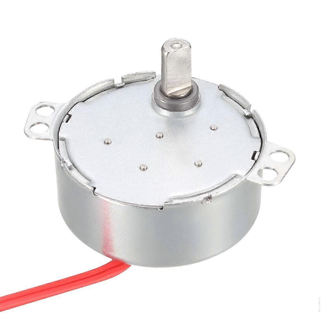Metal Gear Synchronous Synchron Motor AC 12V 5-6RPM 50-60Hz CCW/CW 4W for Microwave Oven