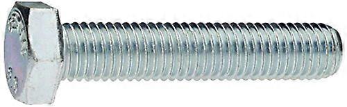 SJA 67128 QB DIN 933 A2 65 Hexagonal Screws Pack of 10, Stainless Steel, M5 Size with Full Thread to Head