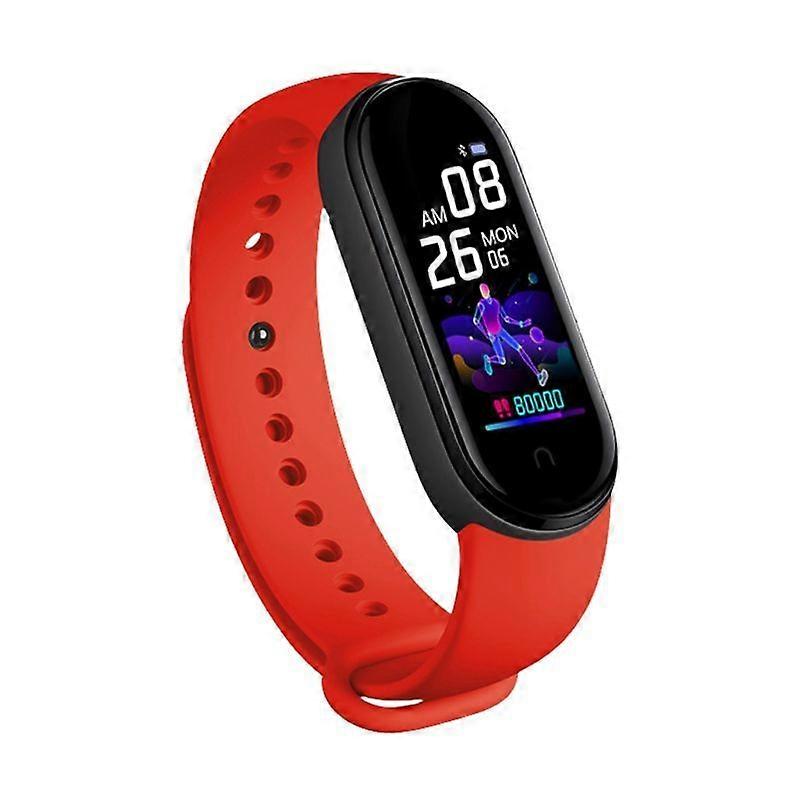 M5 for Smart Bracelet Fitness Tracker with Heart Rate Blood Pressure Monitor