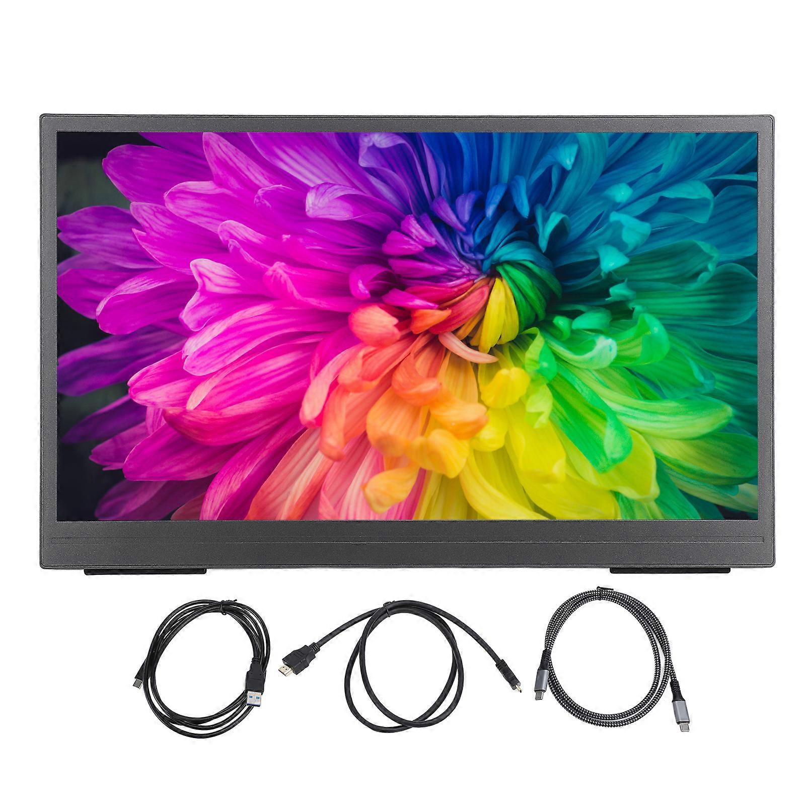 FEELWORLD DH156 15.6 Inch Touchscreen 1080P FHD USB C Small HD Multimedia Interface Portable Display