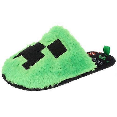 Minecraft Unisex Creeper Hausschuhe für Erwachsene