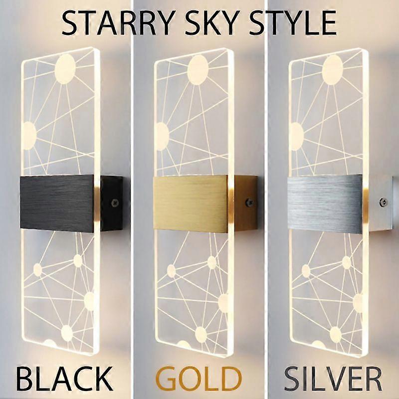 Touch Sensor LED væglampe akryl moderne væglampe Sconces Nordic 6W indendørs belysning Hjem indretning soveværelse Sengestue
