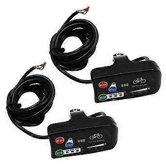 2x Led Display 24v 36v 48v bicicleta eléctrica kt led led 880 e-bike panel de control pantalla eléctrica bi