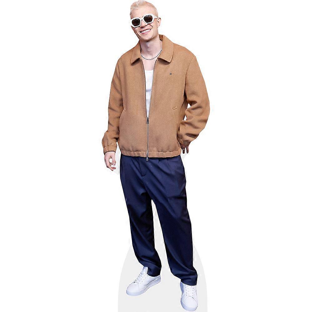 Leo Picon (Jacket) Cardboard Cutout (lifesize OR mini size). Standee. Stand Up.