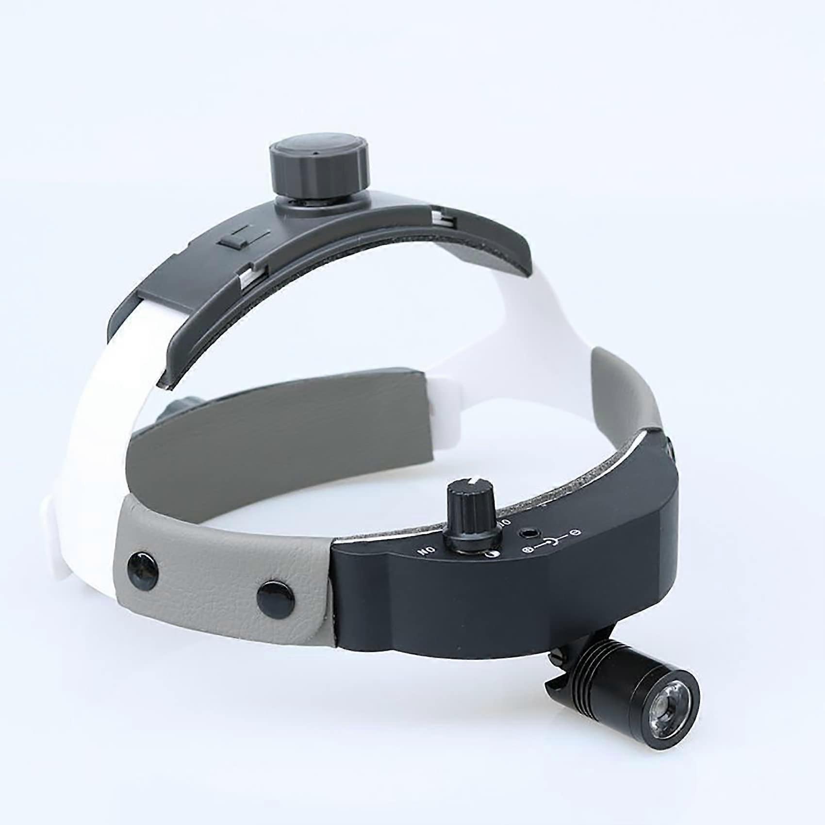 Portable 3W LED Headlight for Medical Loupes, Adjustable Brightness for Surgical, Dental, ENT, and Plastic Surgery Use