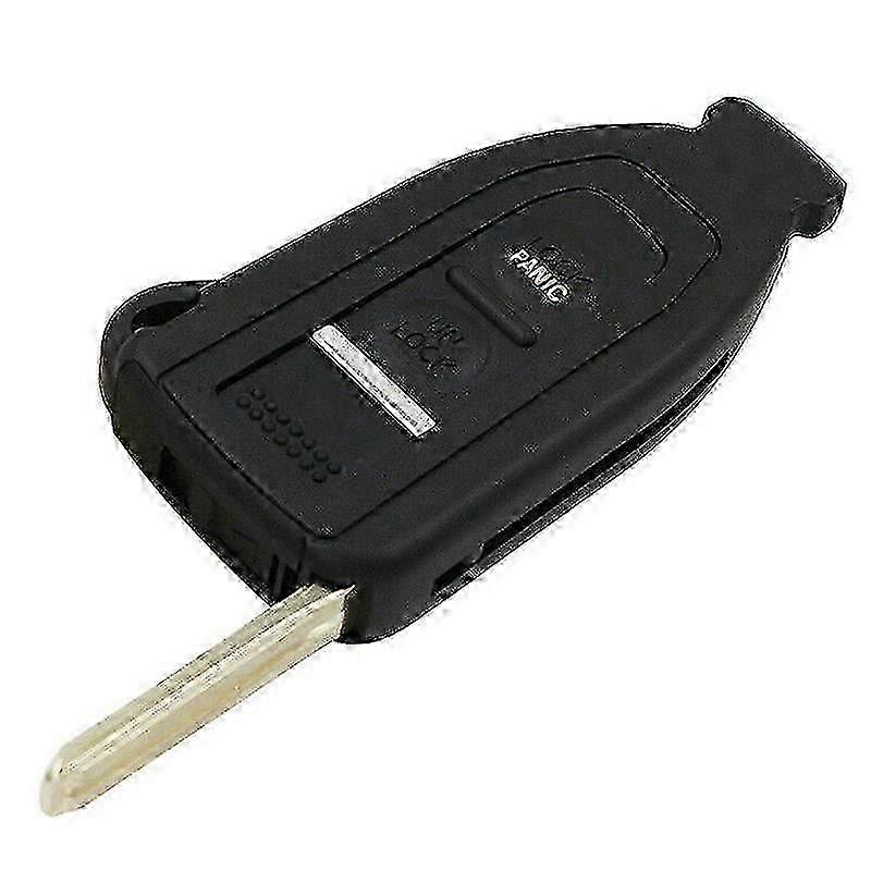 2 Buttons Replacement Smart Car Remote Key Shell Uncut Blade for LS430 2002-2006