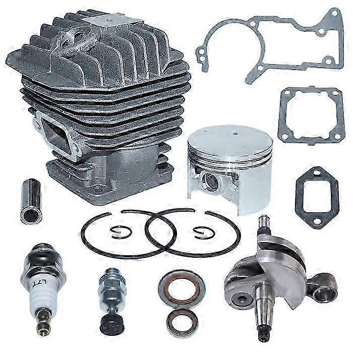 52mm Cylinder Crankshaft Oil Seal Piston Kit Compatible With Stihl MS440 044 1128 020 1227 -cdsx