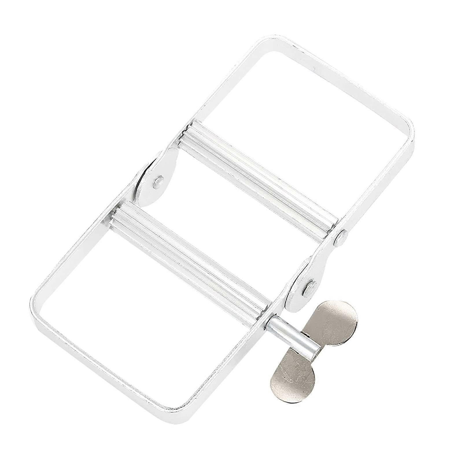Aluminium Rolling Toothpaste Tube Squeezer Stand 14x10x4 cm Red Cream Tube Squeezer for Easy Use